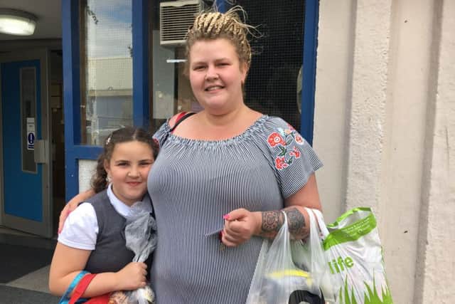 Alex Finney and her daughter Tallulah of Leamington House