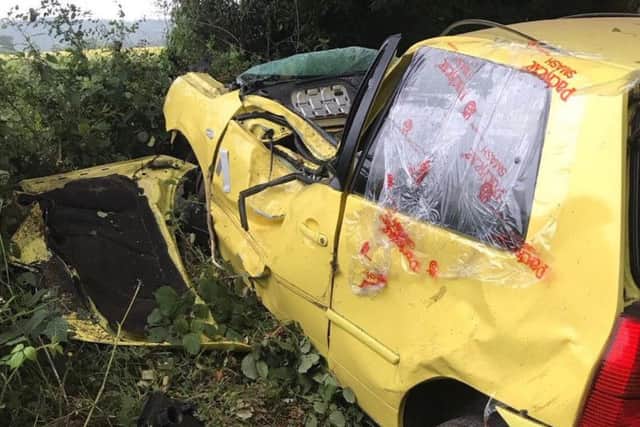 A man has been injured in a serious crash just outside Horndean (picture from Horndean Fire Station)