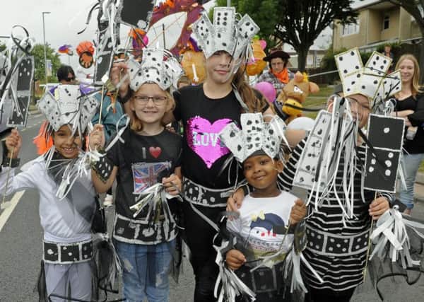 Scores of children dress up for the Paulsgrove Carnival. Picture: Ian Hargreaves (170740-1)