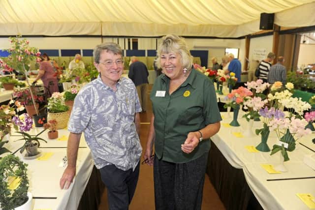Society members Norman Newton and Jan Mitchell.
Picture Ian Hargreaves (170743-1) PPP-170624-190750006