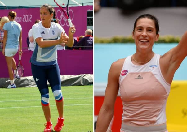 Laura Robson (left) and Andrea Petkovic will be among those competing.