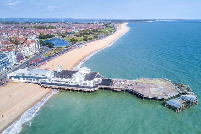 South Parade Pier in April 2017. Picture: Shaun Roster