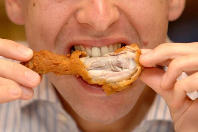 Make sure it's cooked all the way through...