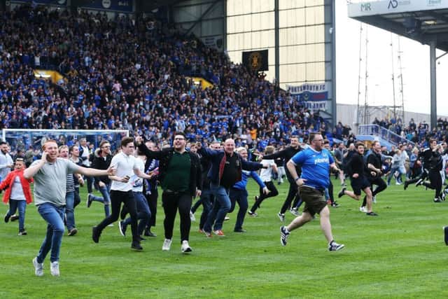 Pompey fans have snapped up 12,000 season tickets pic: Joe Pepler