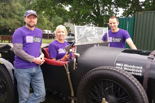 The team from The Roberts Centre at Goodwood Festival of Speed