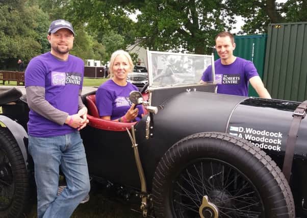 The team from The Roberts Centre at Goodwood Festival of Speed