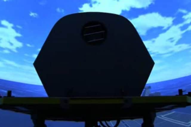 A screenshot from the video