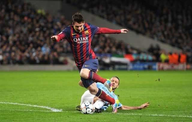 Rick's talent makes Lionel Messi look average                                           Picture: Martin Rickett/PA Wire