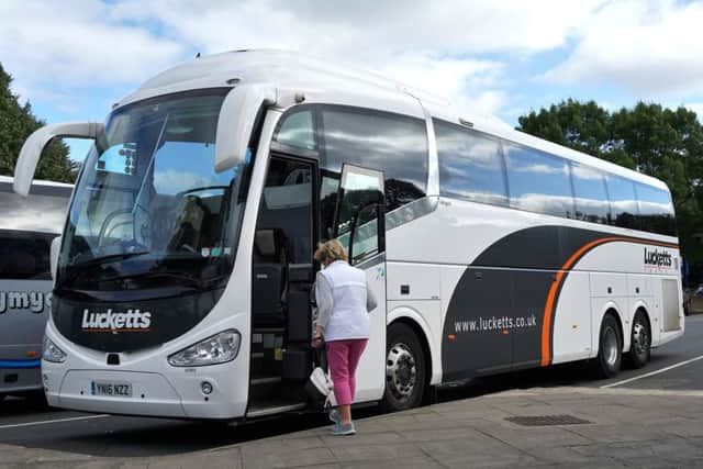 Stuart's perspective on coach trips changed dramatically after his outing to Berkeley Castle
