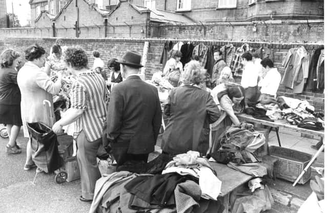 Totters Market on Unicorn Road, Portsmouth, in 1973. 
(1758 ENGPPP00120131024171215)