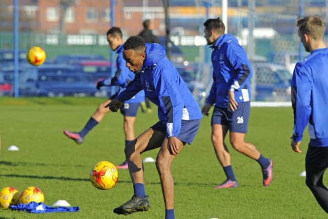 Pompey training. Picture: Malcolm Wells