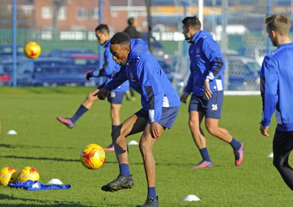Pompey training. Picture: Malcolm Wells