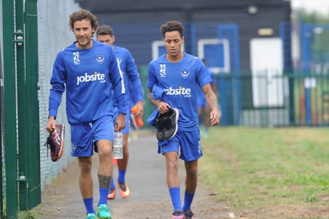 Lawrie Wilson and Kyle Bennett. Picture: Sarah Standing