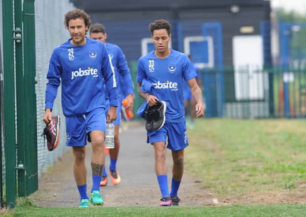Lawrie Wilson and Kyle Bennett. Picture: Sarah Standing