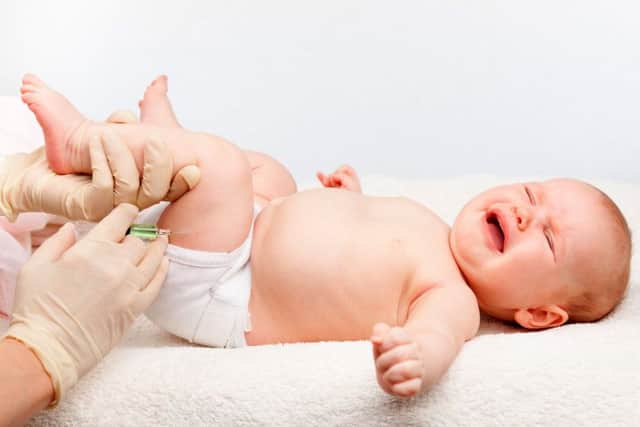 Subjecting his daughter to her injections meant that Steve had to endure crying and screaming at eye-watering volume
