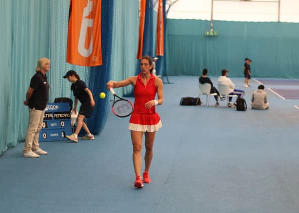 Andrea Petkovic enjoyed her time in Portsmouth