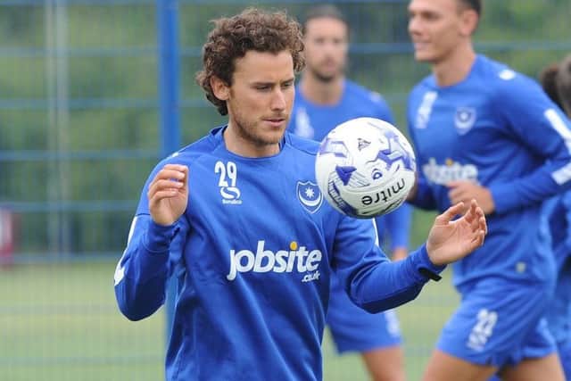 Pompey triallist Lawrie Wilson pic: Sarah Standing