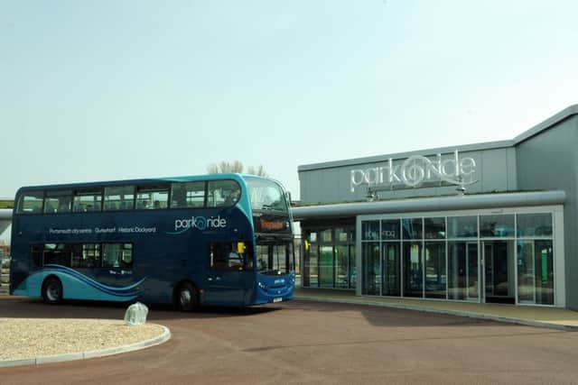 Park and ride at Tipner