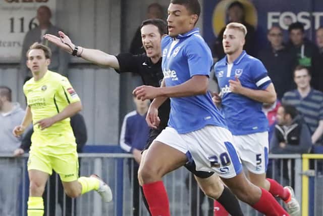 Christian Oxlade-Chamberlain is staying at Pompey