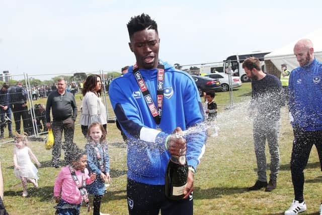 Amine Linganzi has departed for Swindon pic: Joe Pepler