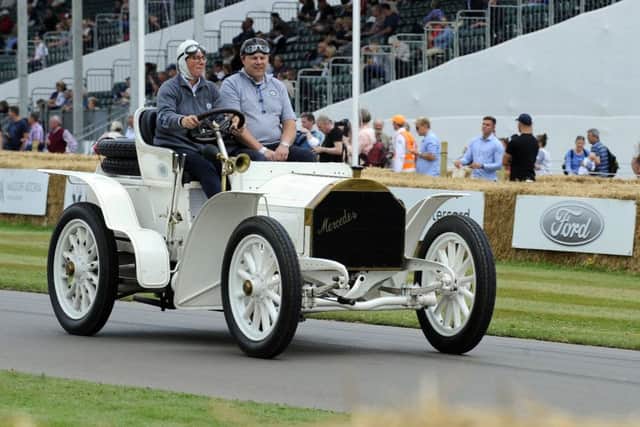 One of the cars on the Goodwood circuit Picture: Malcolm Wells (170630-2546)
