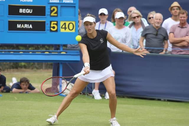 Tatjana Maria played a brilliant final at Canoe Lake. Picture: Habibur Rahman