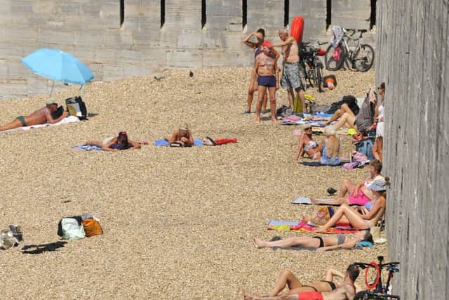 Temperatures will reach up to 21C today. Picture: Malcolm Wells