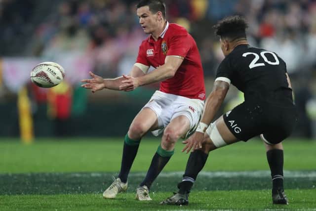 Jonny Sexton in action for the Lions in the second test