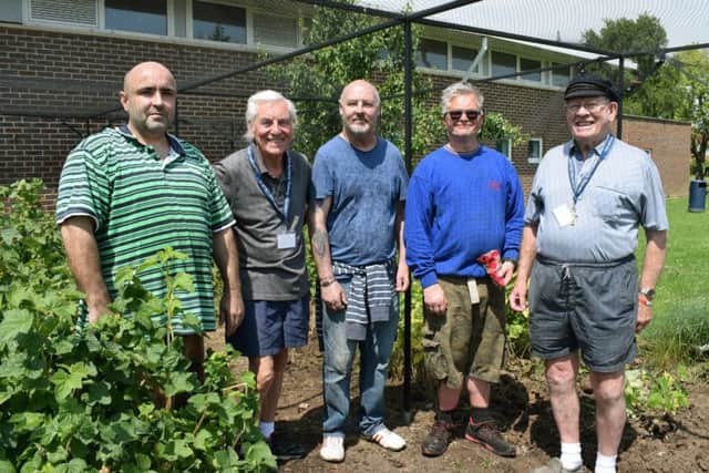L-R Sam King, Ray Jones, Barry Doughty, Nigel Bernard and Bill Biggs