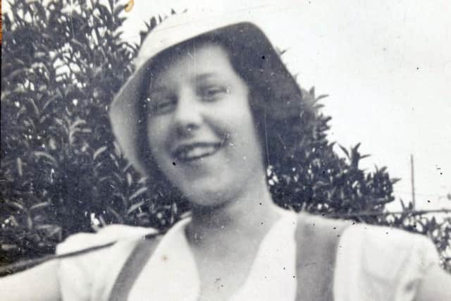 Connie as a young girl. Picture: Malcolm Wells (170716)