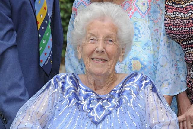Connie Reeve, from Fareham, turned 100 last month. Picture: Malcolm Wells (170716)