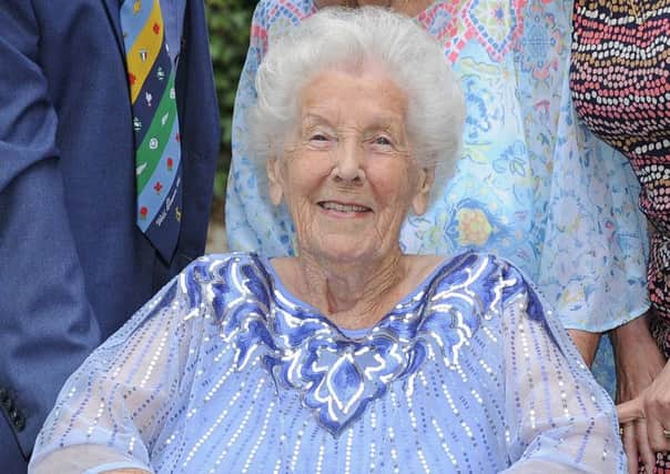 Connie Reeve, from Fareham, turned 100 last month. Picture: Malcolm Wells (170716)