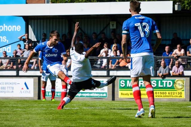 Pompey won 3-0 at Salisbury