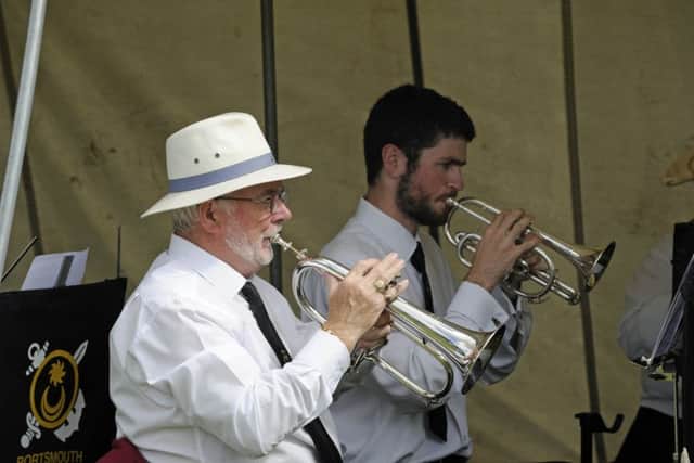 The Portsmouth City Band.Picture Ian Hargreaves  (170748-1) PPP-170107-190516006