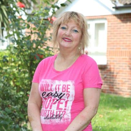 Aileen is writing a book about her cancer journey to encourage people to talk about the disease. Picture by Habibur Rahman (170621)