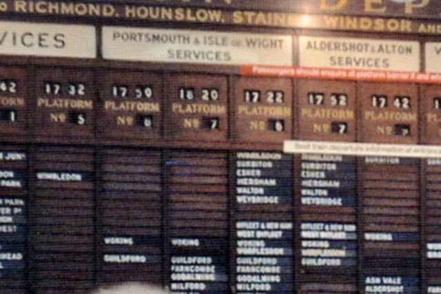 rw indicator board

INDICATOR BOARD AT WATERLOO IN DAYS PAST.

Remembered by many former commuters no doubt, the old indicator board at Waterloo.