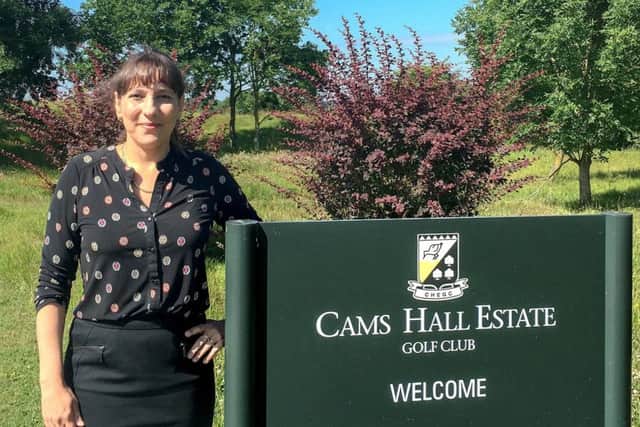 Heather Tubb, ready to take the reins at Cams Hall Estate
