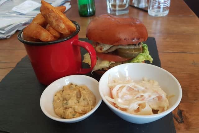 The burger