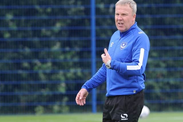 Pompey boss Kenny Jackett Picture: Sarah Standing