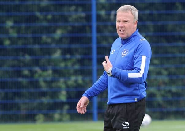 Pompey boss Kenny Jackett Picture: Sarah Standing