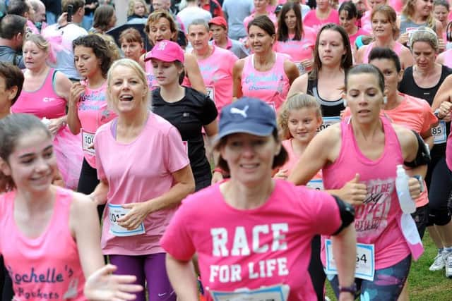 Thousands of women take part in the Race for Life