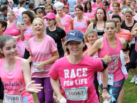 Thousands of women take part in the Race for Life