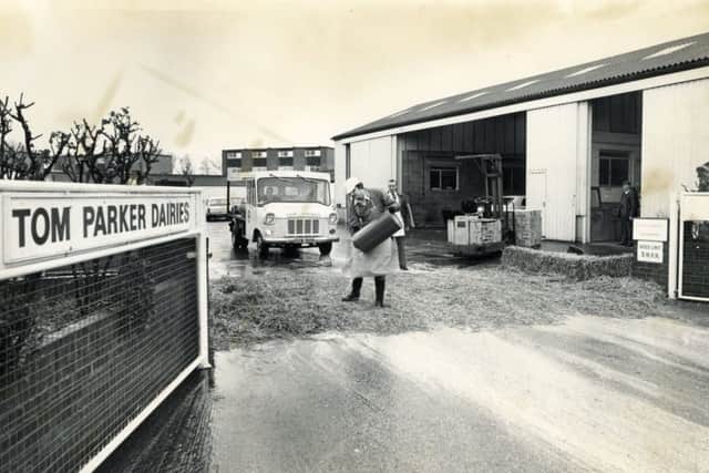 Tom Parker Dairies in Fareham in March 1981