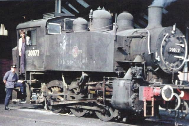 USA Tank 30072 had the privilege of being the last loco to leave Guildford and Fratton depots on the same day.