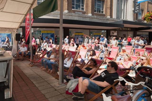 Community Chef Robin van Creveld in action at the 2016 Southsea Food Festival  Picture: Keith Woodland