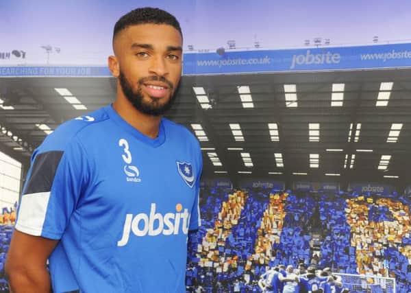 Pompey have signed Tareiq Holmes-Dennis on a season-long loan Picture: Sarah Standing