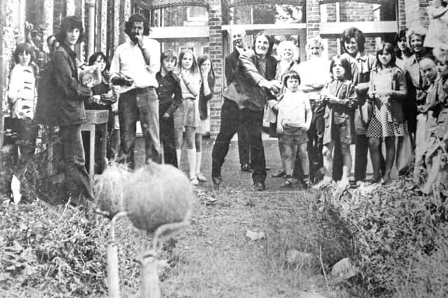 People have fun at a the 2nd Waterlooville Scout Group carnival procession after they fought for 10 years to gain permission.
