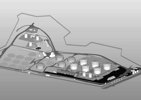 Plans for Gosport Oil Depot include moving the oil towers away from residents