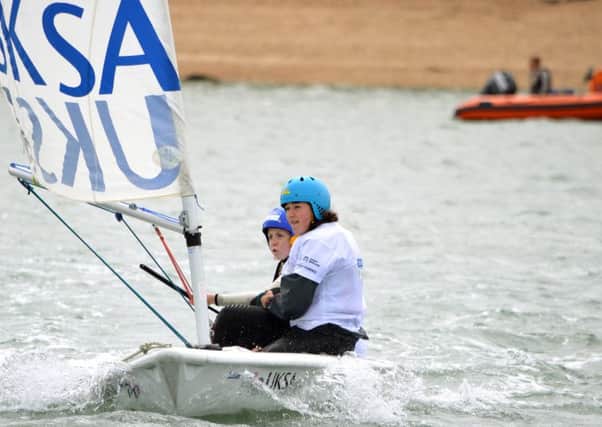 Young people living in the Solent area are being invited to try sailing with UKSA and the Portsmouth Watersports Centre during the school holidays Picture:: Go sail