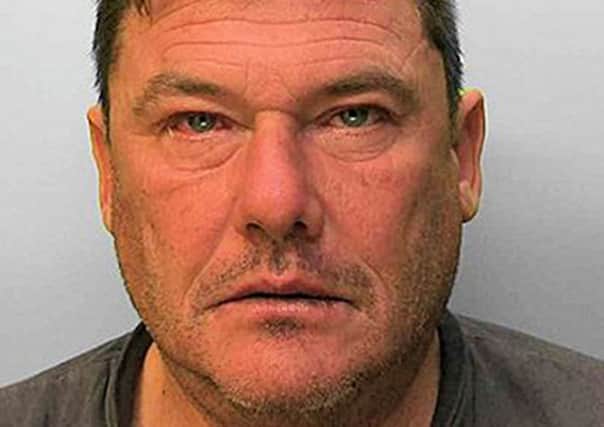 Robert Trigg who has been found guilty at Lewes Crown Court of killing two of his former girlfriends five years apart following a long-running campaign by one of their families to get justice. COURTS_Trigg_172631.JPG
